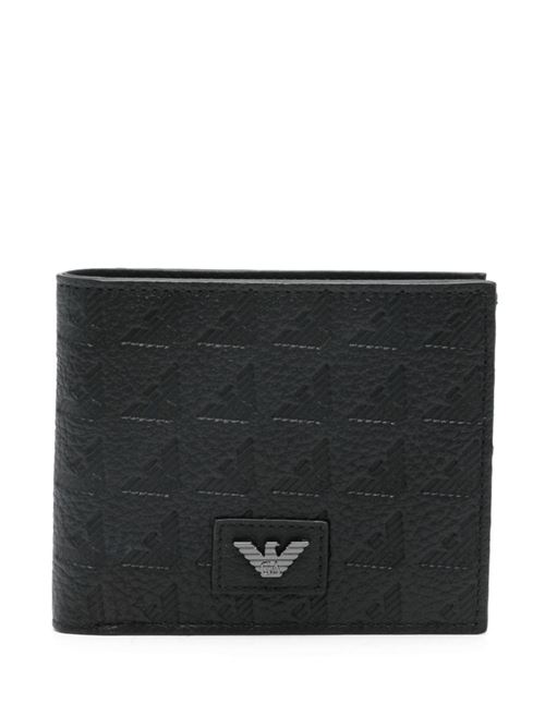 Portafoglio uomo nero EMPORIO ARMANI | YEM122YQ67I80001